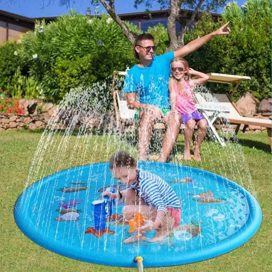Inflatable Water Sprinkler Pad Kids Outdoor Splash Safe - ToylandEU™