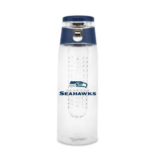Seattle Seahawks 24oz Infuser Sport Bottle With Logo Lid - ToylandEU™