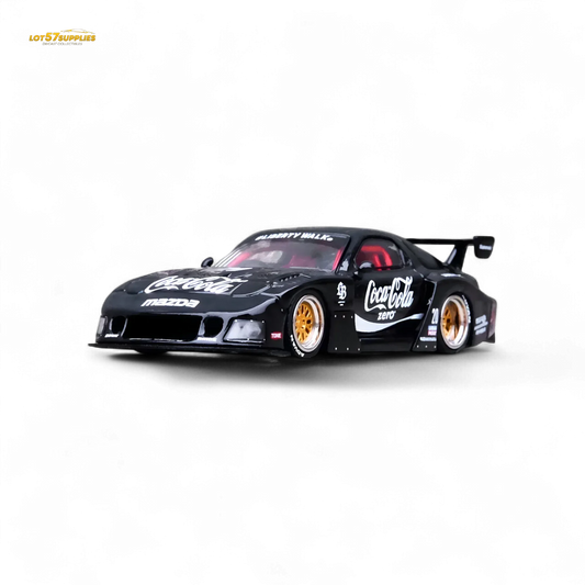 Inno64 Mazda RX-7 LBWK Black 1:64 - ToylandEU™