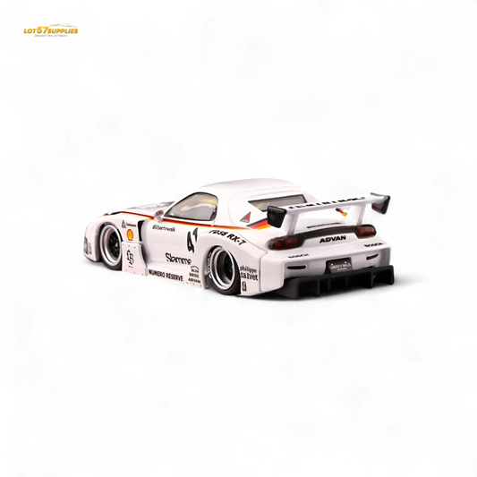 Inno64 Mazda RX-7 LBWK White 1:64 - ToylandEU™