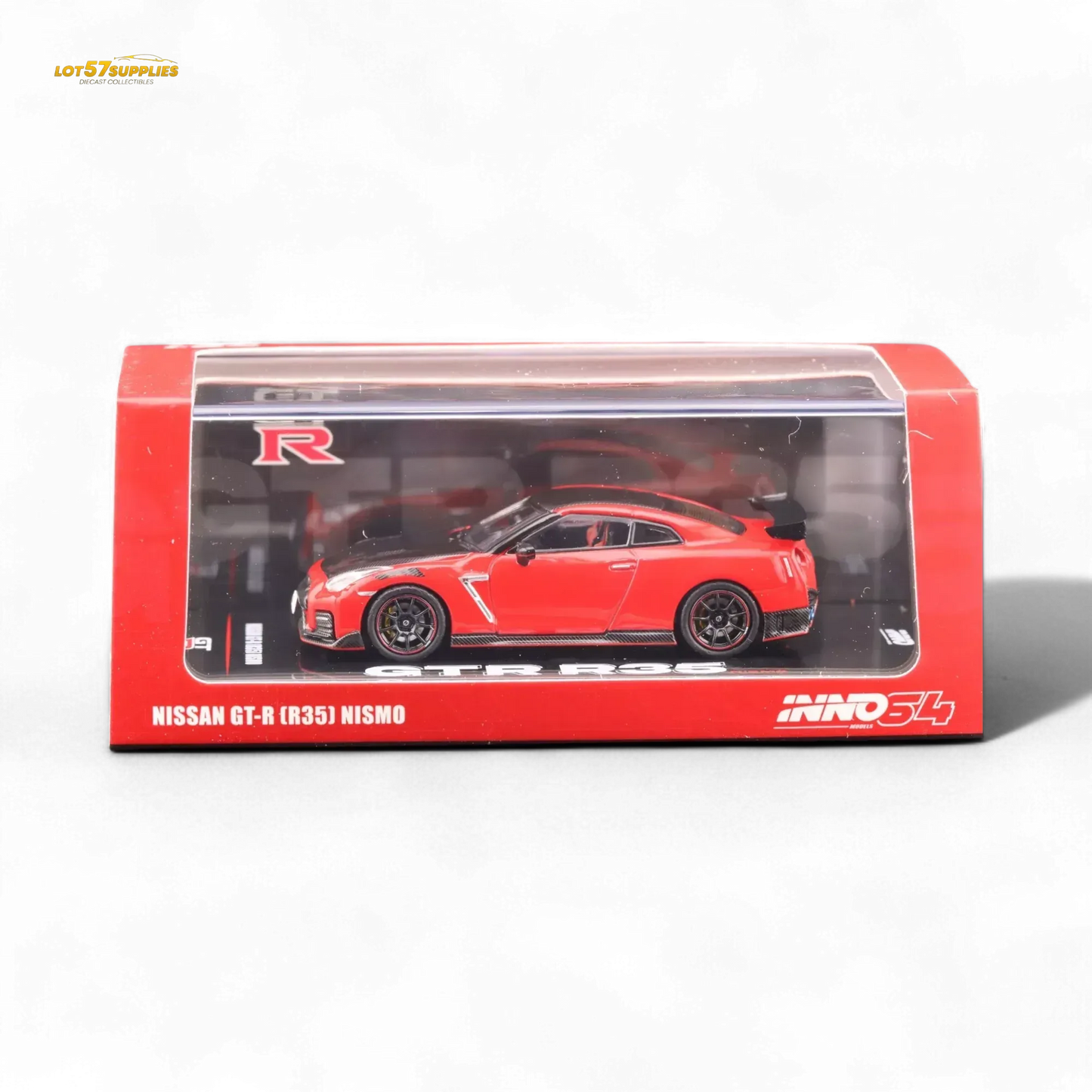 Inno64 NISSAN GT-R (R35) NISMO Red 1:64 - ToylandEU