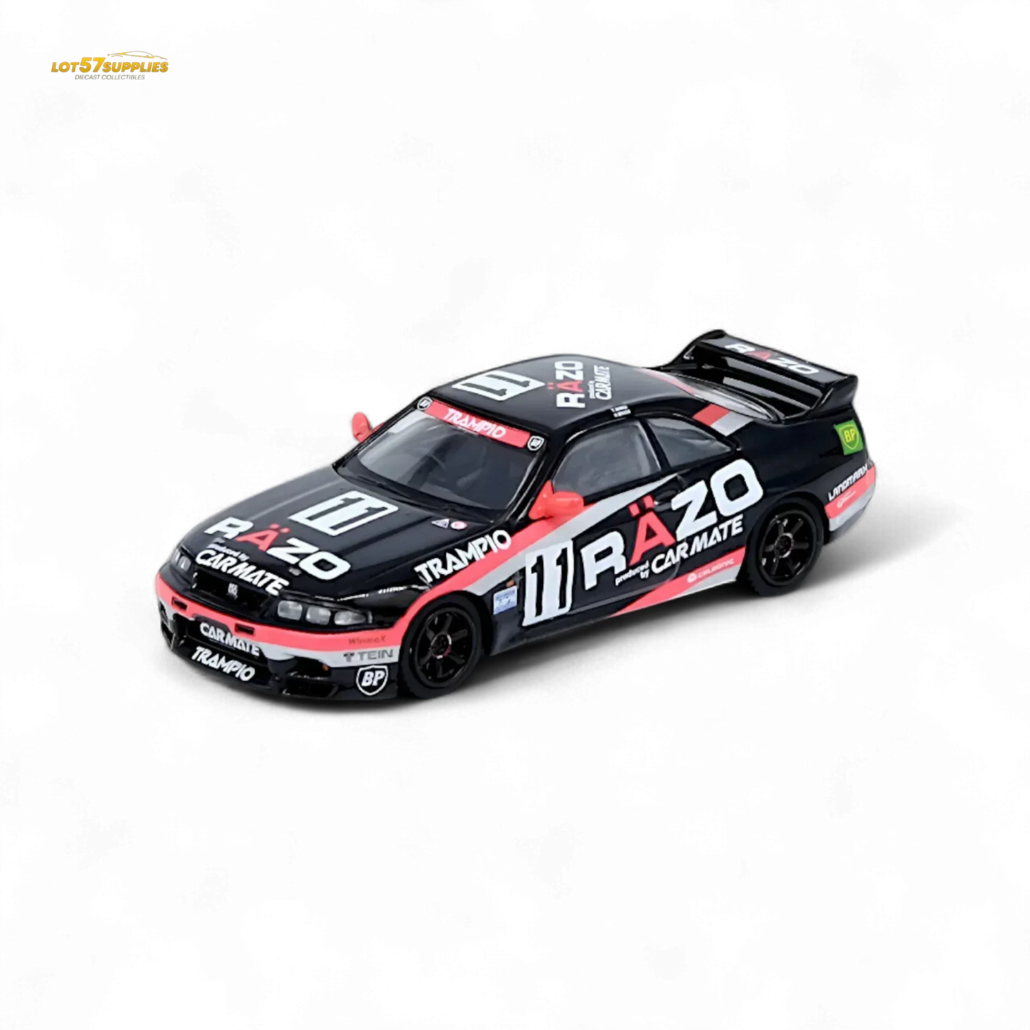 Inno64 NISSAN SKYLINE GT-R R33 #11 "RAZO TRAMPIO" N1 Super Endurance Series - SENDAN HIGHLAND 1995 Winner 1:64 - ToylandEU