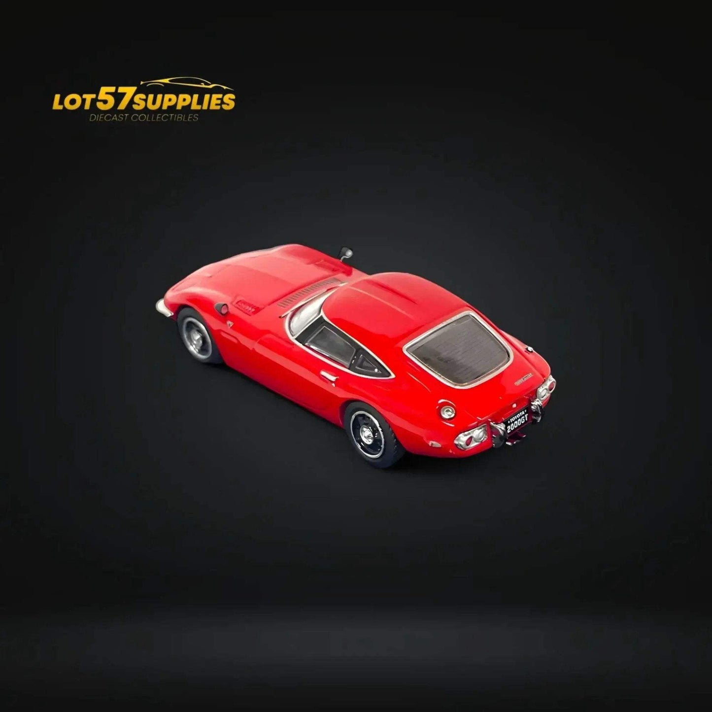 Inno64 Toyota 2000GT (MF10) in Red 1:64 - ToylandEU