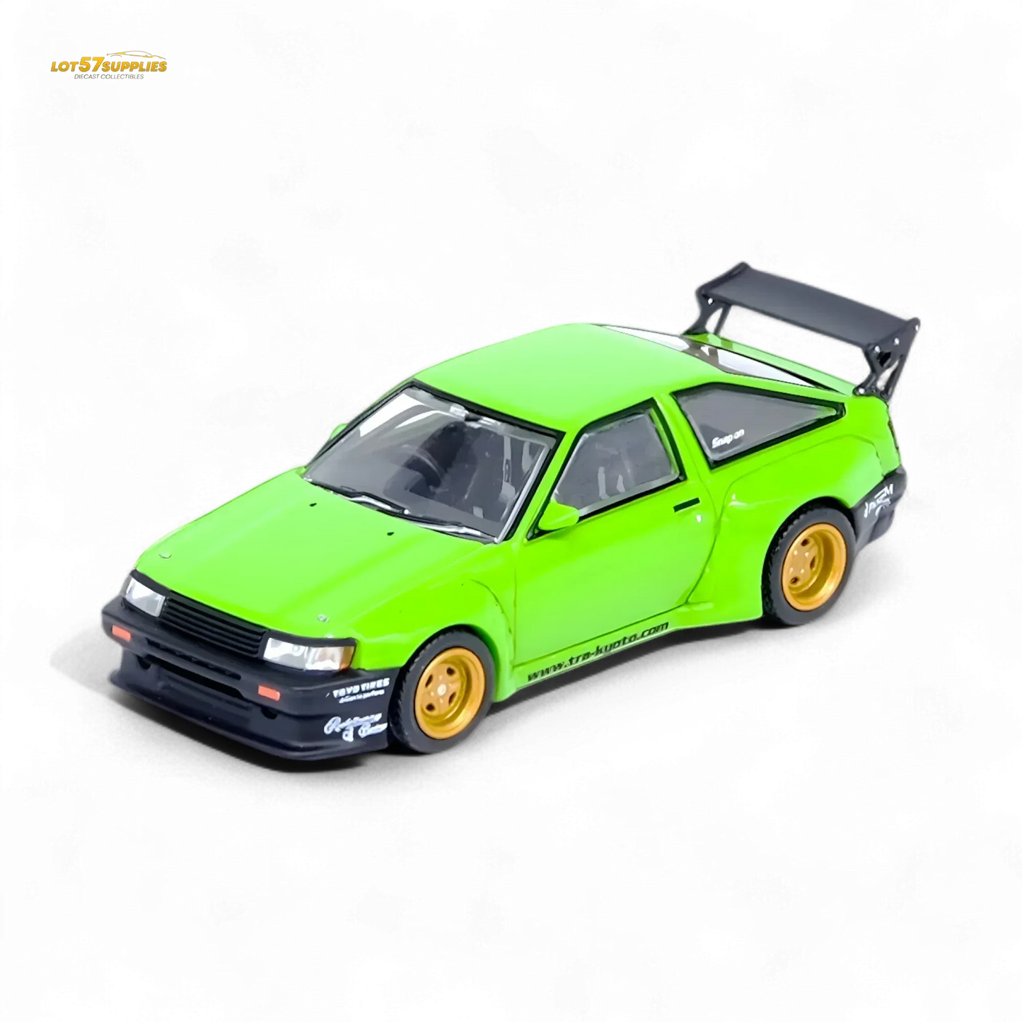 Inno64 TOYOTA AE86 Levin "PANDEM ROCKET BUNNY" Green 1:64 - ToylandEU