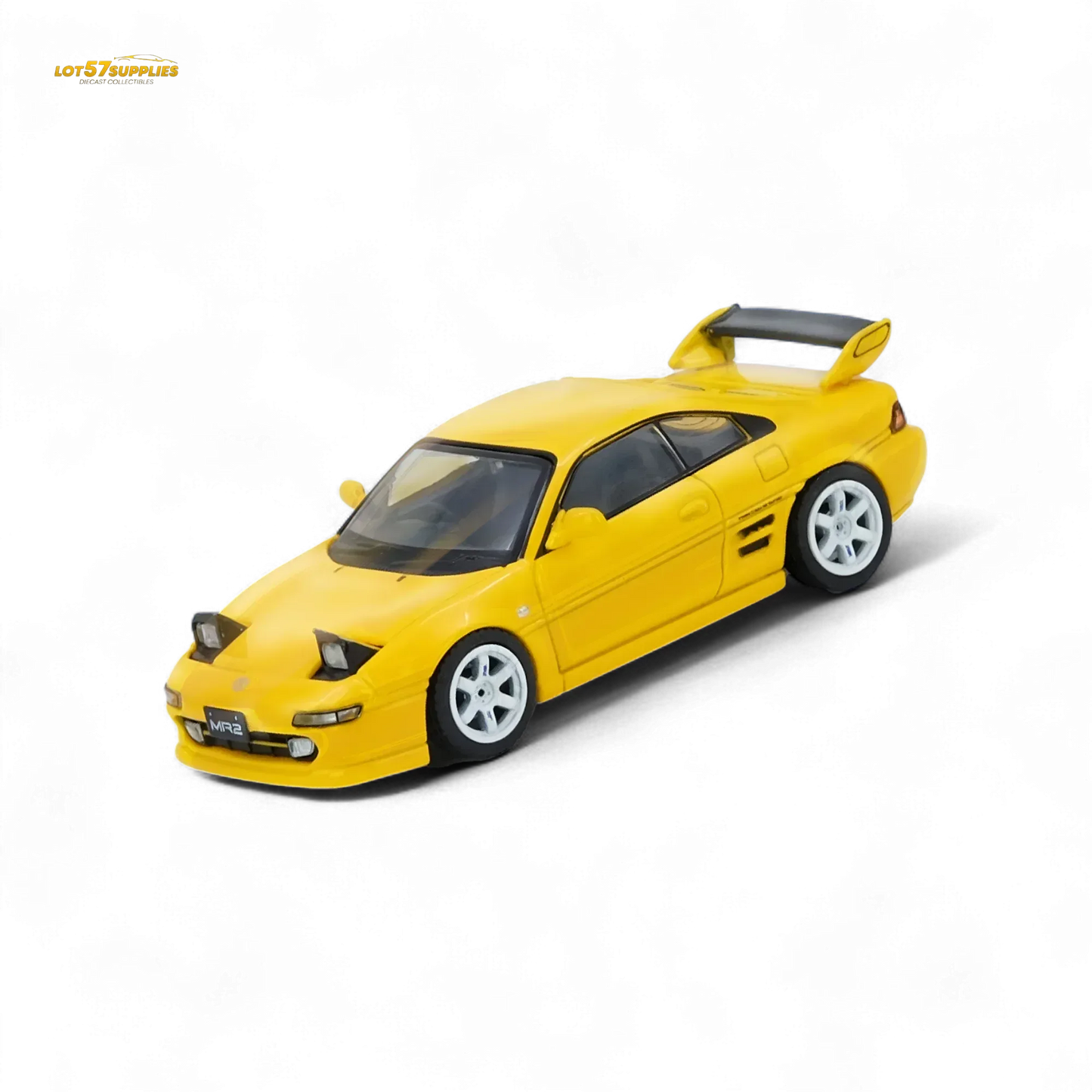 Inno64 Toyota MR2 SW20 Diecast Yellow Collectible Premium - ToylandEU