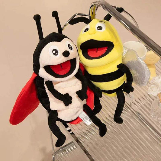 Insect Plush Hand Puppets Storytelling Education Safe - ToylandEU™