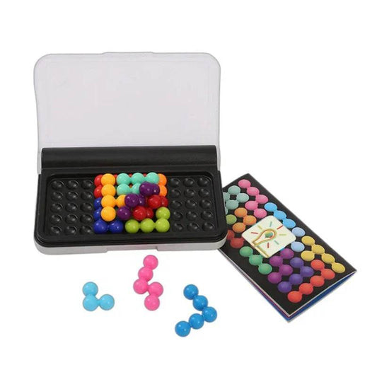 Intelligent Magic Bead Game DIY Puzzle Development Thinking Training Toy for Children and Kids Two Player Parent Child Space Game - ToylandEU