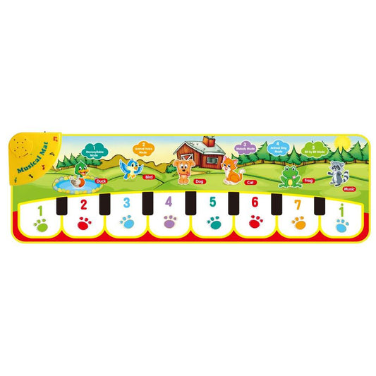 Interactive Animal Sound Piano Mat - Fun Educational Toy for Kids - ToylandEU