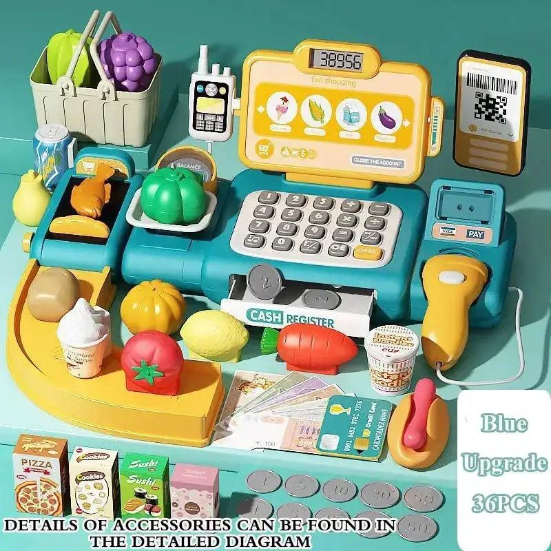 Interactive Cash Register Toy 4-Function Toyland EU - ToylandEU™
