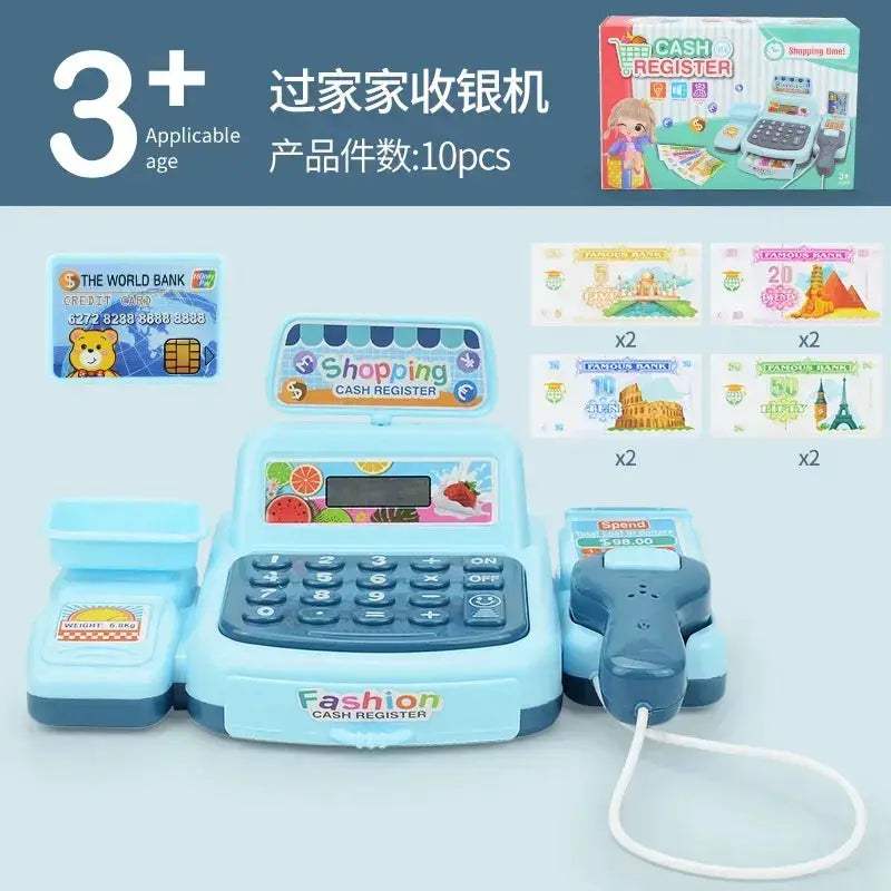 Interactive Cash Register Toy For Kids With Lighting And Sound Effects Perfect Gift For Boys And Girls - ToylandEU