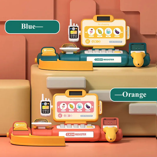 Interactive Cash Register Toy With Intelligent Recognition Scanner Microphone And Credit Card Reader For Ages 3 To 12 - ToylandEU