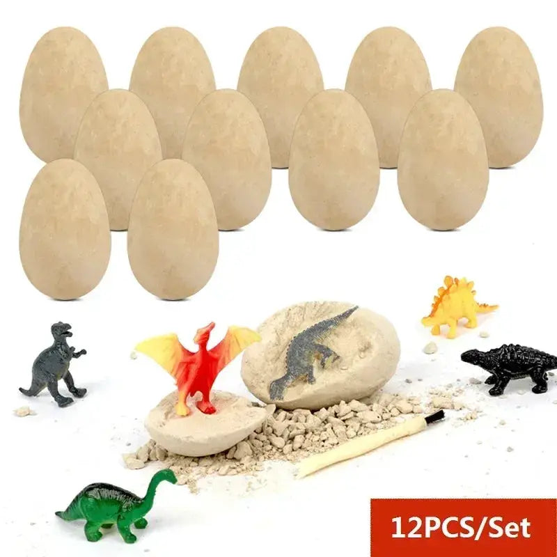 Interactive Dinosaur Egg Dig Kit Fossil Excavation - ToylandEU