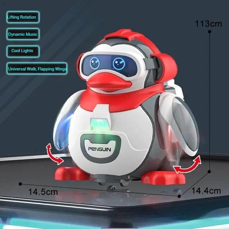Interactive Electric Music Rocking Penguin Toy for Kids - ToylandEU™