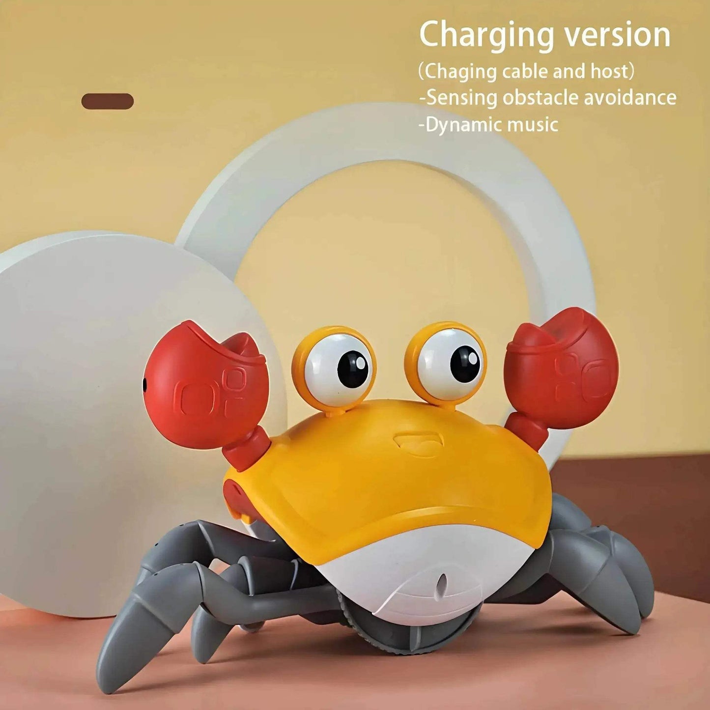 Interactive Electronic Pet Crab with Auto-Sensing Function for Children Aged 3 to 12 Years - ToylandEU