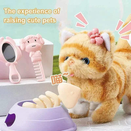 Interactive Electronic Plush Cat Toy Set - Fun for Kids - ToylandEU™