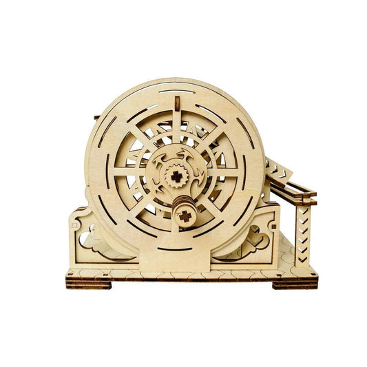 Interactive Hand-Cranked Wooden Marble Run 3D Puzzle by SIMKOOII - ToylandEU