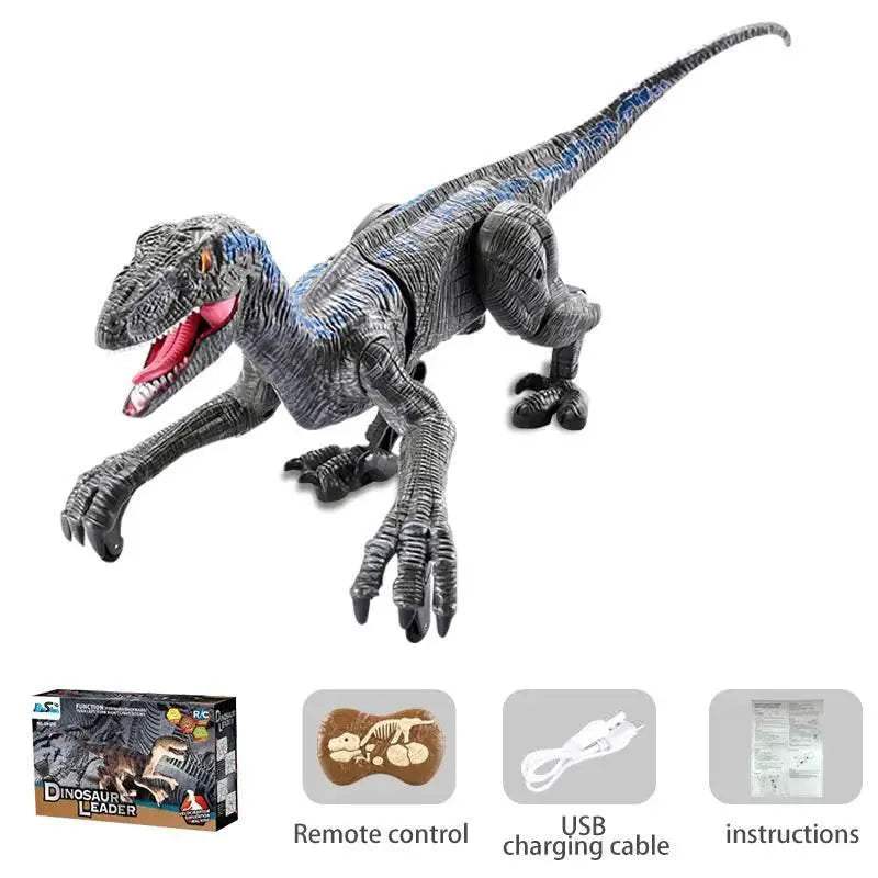 Interactive Laser RC Dinosaur Robot Toy with Realistic Sound Effects - - ToylandEU™