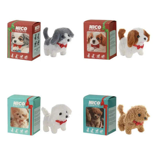 Interactive Plush Dog Toy Walks And Barks Kid Safe - ToylandEU™