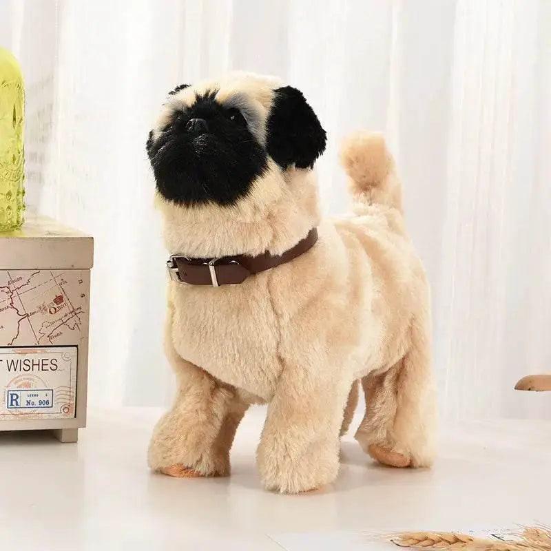 Interactive Plush Robot Dog Toy with Sound Control for Children - ToylandEU™
