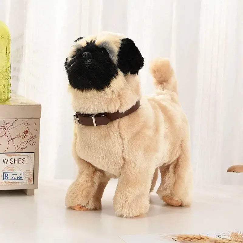 Interactive Plush Robot Dog Toy with Sound Control for Children - ToylandEU