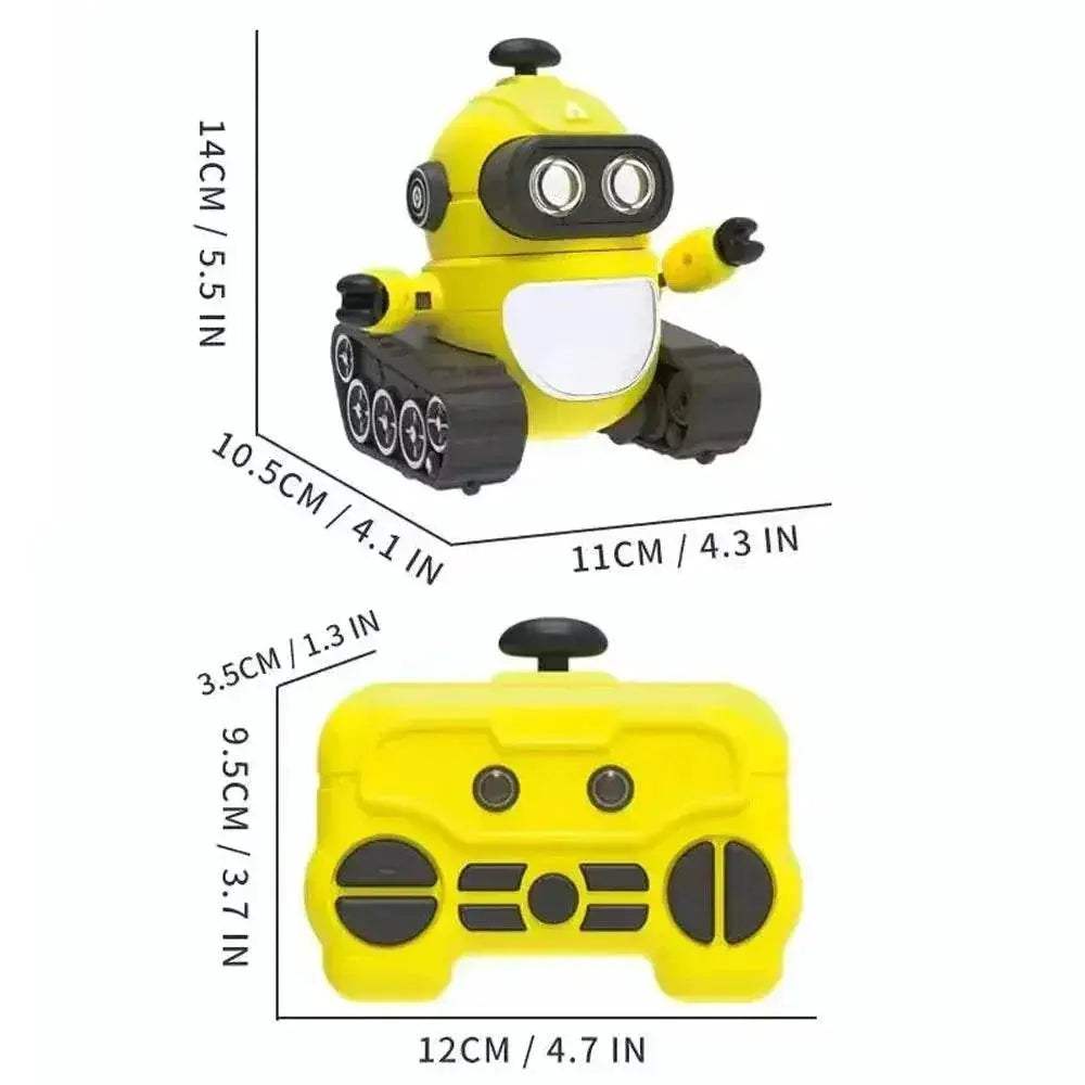 Interactive Remote Control Robot Toy with Colorful LED Lights for Kids Fun and Learning - ToylandEU