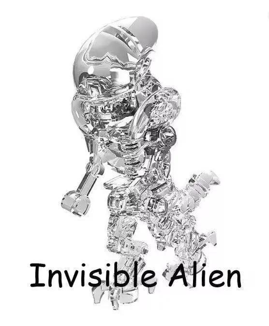 Invisible Alien Xenomorph Custom Minifig ABS Brick - ToylandEU™