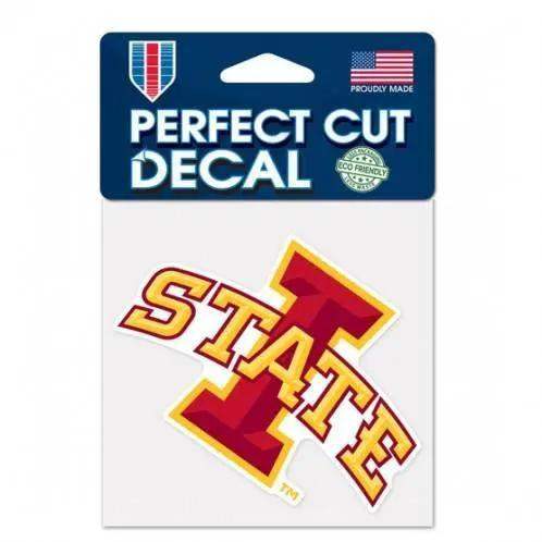 Iowa State Cyclones Decal 4x4 Perfect Cut Outdoor Vinyl - ToylandEU™