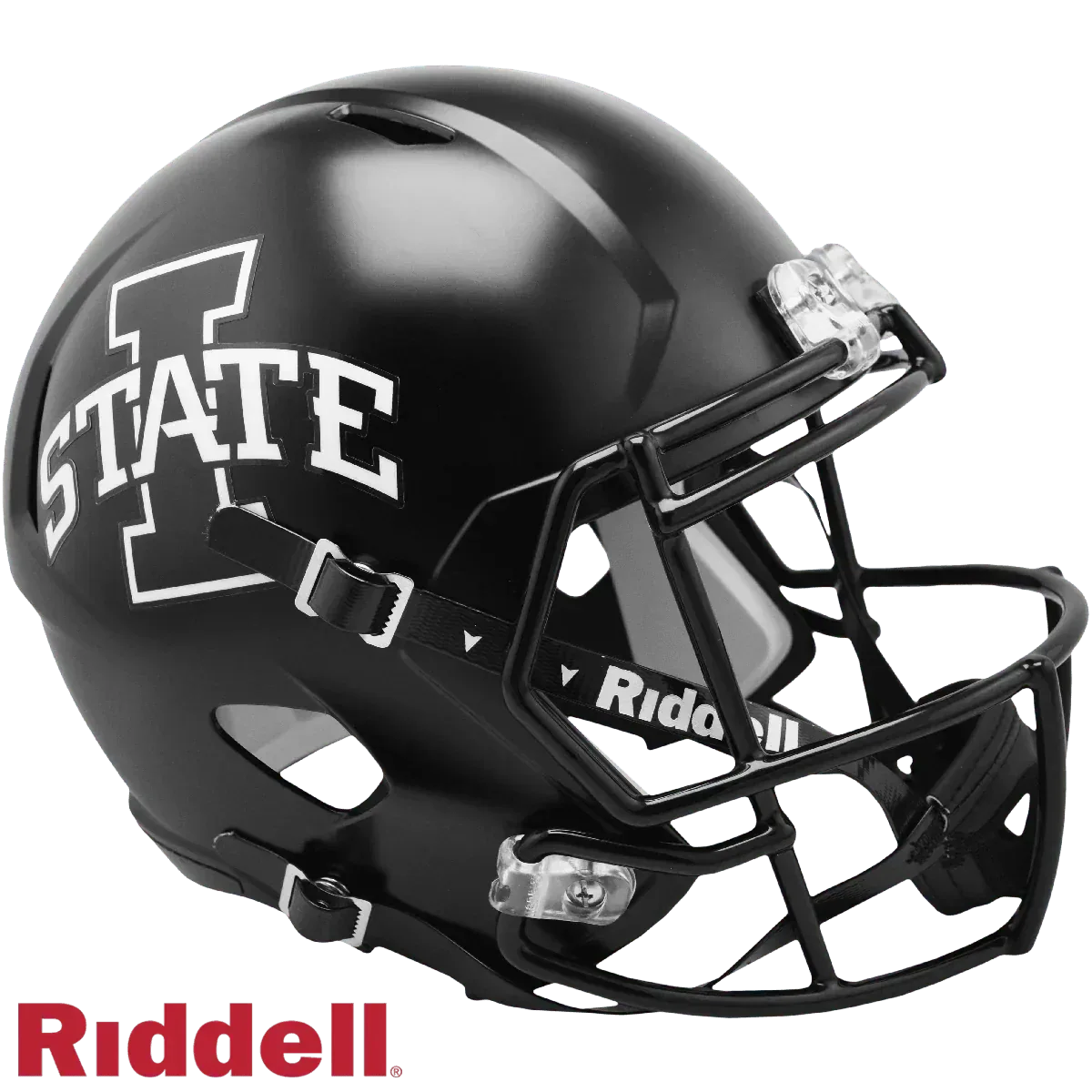 Iowa State Cyclones Riddell Replica Helmet Satin Black - ToylandEU™