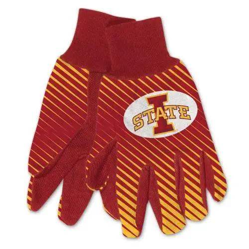 Iowa State Cyclones Two Tone Adult Knit Gloves for Winter - ToylandEU™