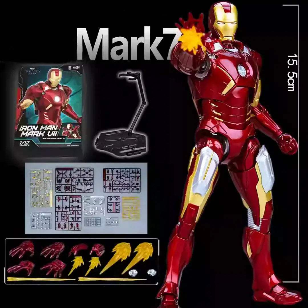 Iron Man DIY Building Block Action Figure Collectible Anime Model - ToylandEU