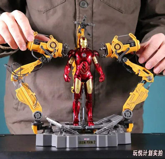 Iron Man Figure Gantry Led With Armor Platform - ToylandEU™