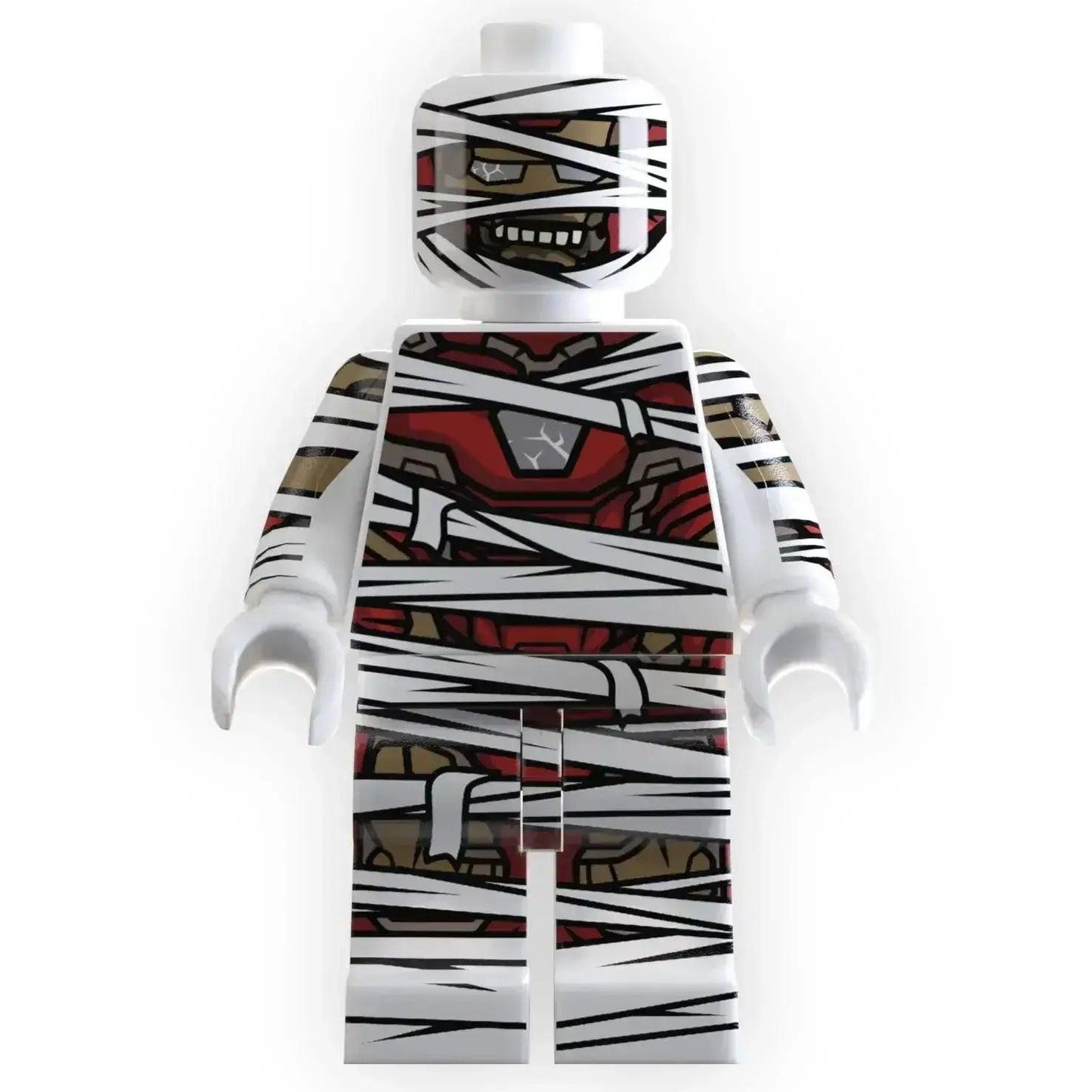 Iron Mummy LEGO Minifigure Custom Printed Parts - ToylandEU™