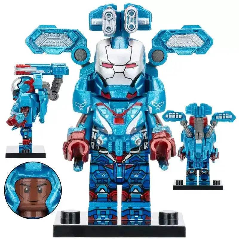 Iron Patriot Lego Minifigure Marvel Collectible Elite - ToylandEU™