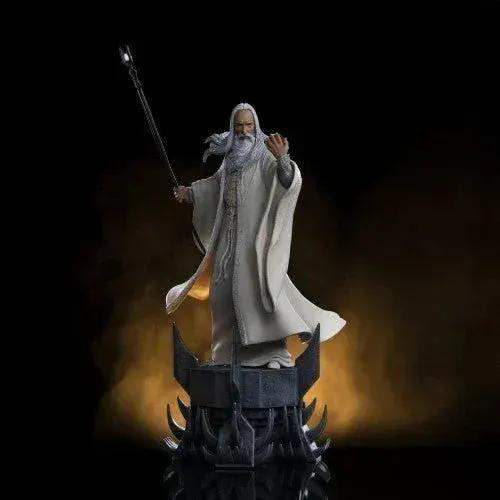 Lord Of The Rings Saruman Statue Premium Detail Collectible - ToylandEU