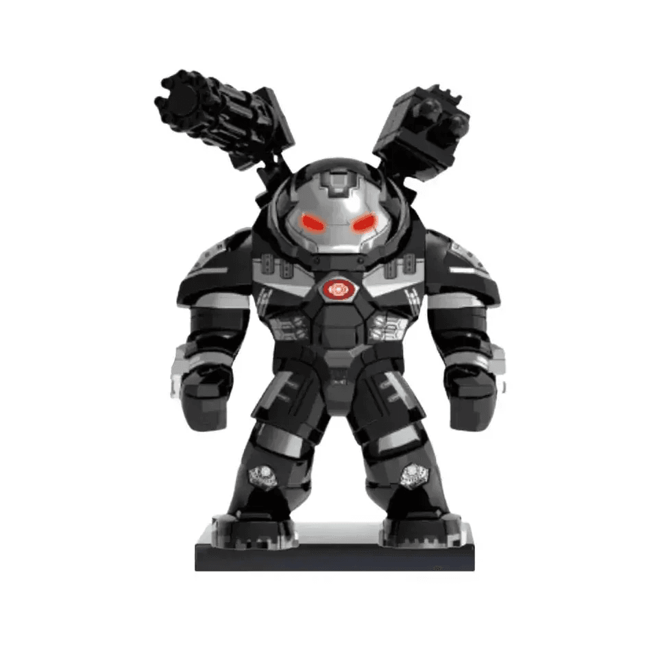 Hulkbuster Figure Collectible, Red And Gold, Durable ABS Plastic, High Detail Figure For Display - ToylandEU