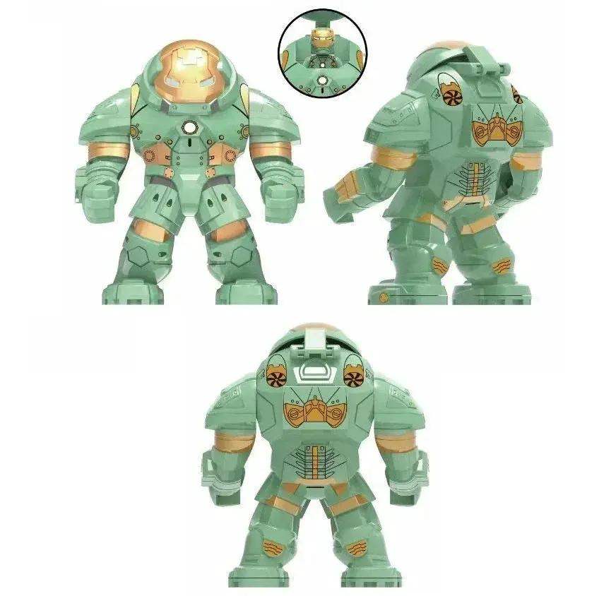 Iron Man Hulkbuster Figure Collectible Made From ABS Plastic Red And Gold Color Scheme Movie Inspired Detail - ToylandEU