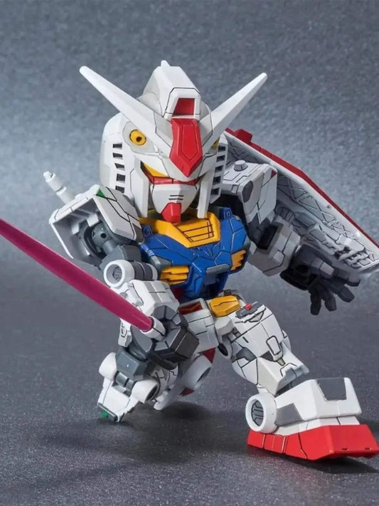 RX78F00 Gundam SDCS Assembly Model Kit With Movable Joints - ToylandEU