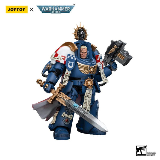 JOYTOY Warhammer 40K 1/18 Action Figure Ultramarines Captain - ToylandEU