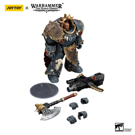 JOYTOY Warhammer The Horus Heresy 1/18 Action Figures Space Wolves Hvarl Red-Blade Model - ToylandEU