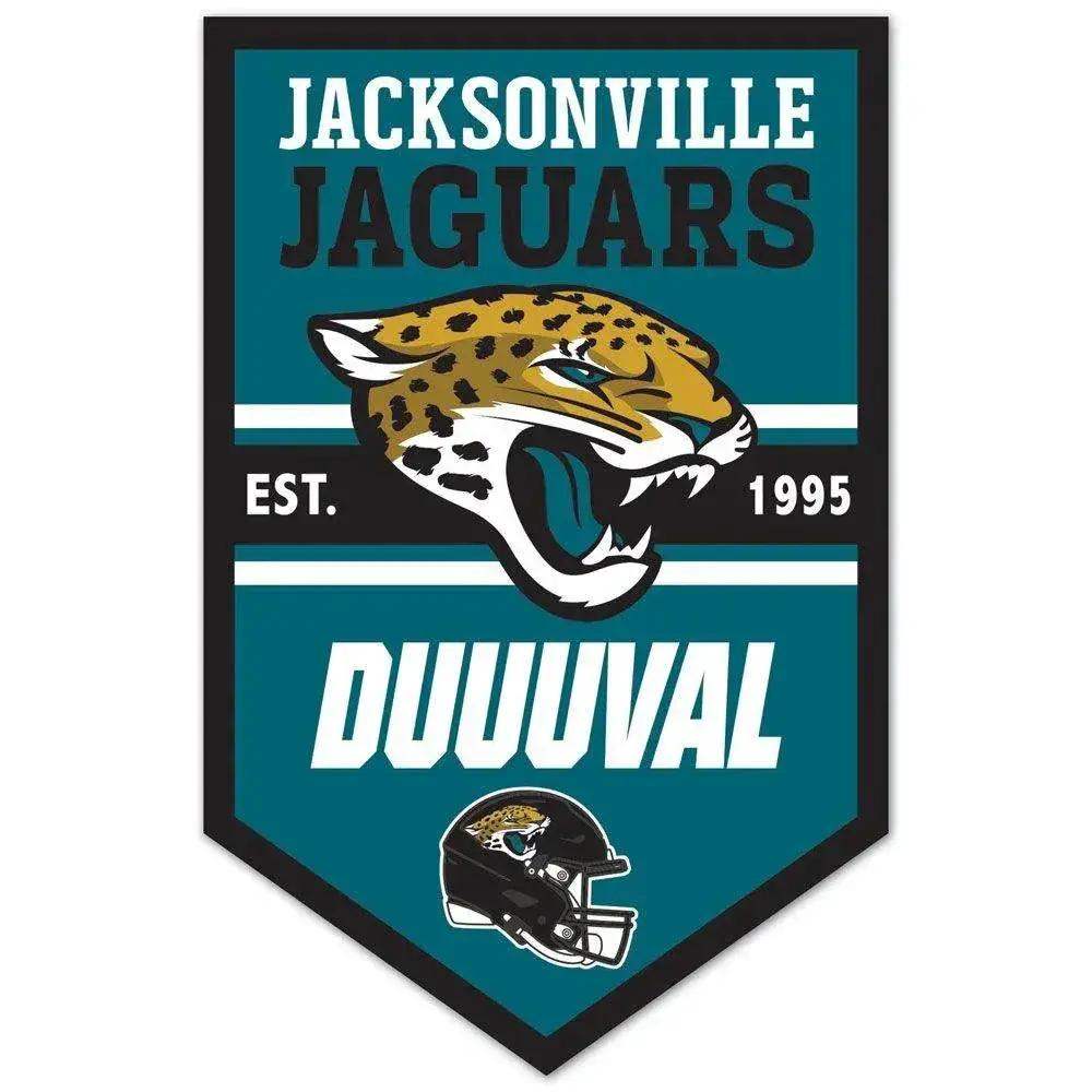 Jacksonville Jaguars 11x17 Wood Chevron Sign For Fan Cave - ToylandEU™
