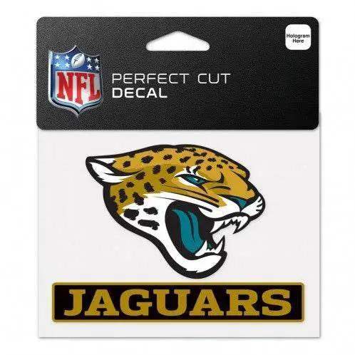Jacksonville Jaguars Decal Perfect Cut Color 4.5x5.75 - ToylandEU™