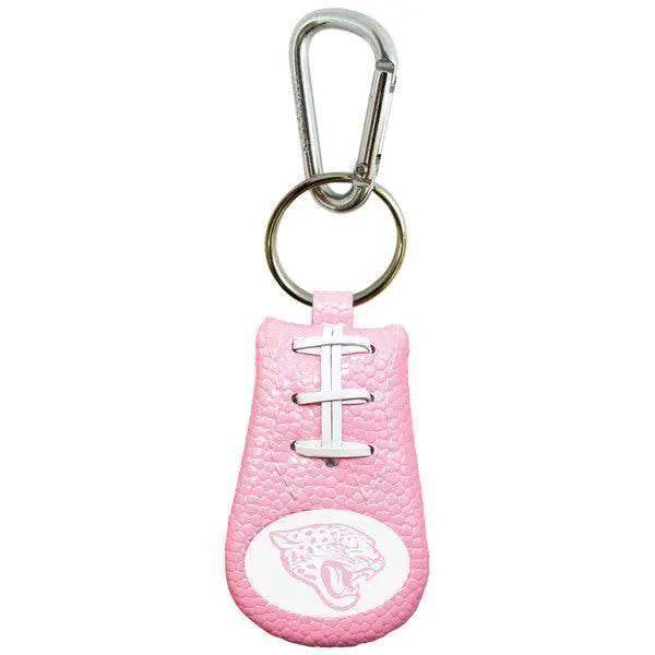Jacksonville Jaguars Keychain Football Pink Charm Gamewear - ToylandEU