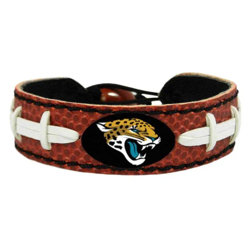 Jacksonville Jaguars Leather Football Bracelet Classic - ToylandEU™