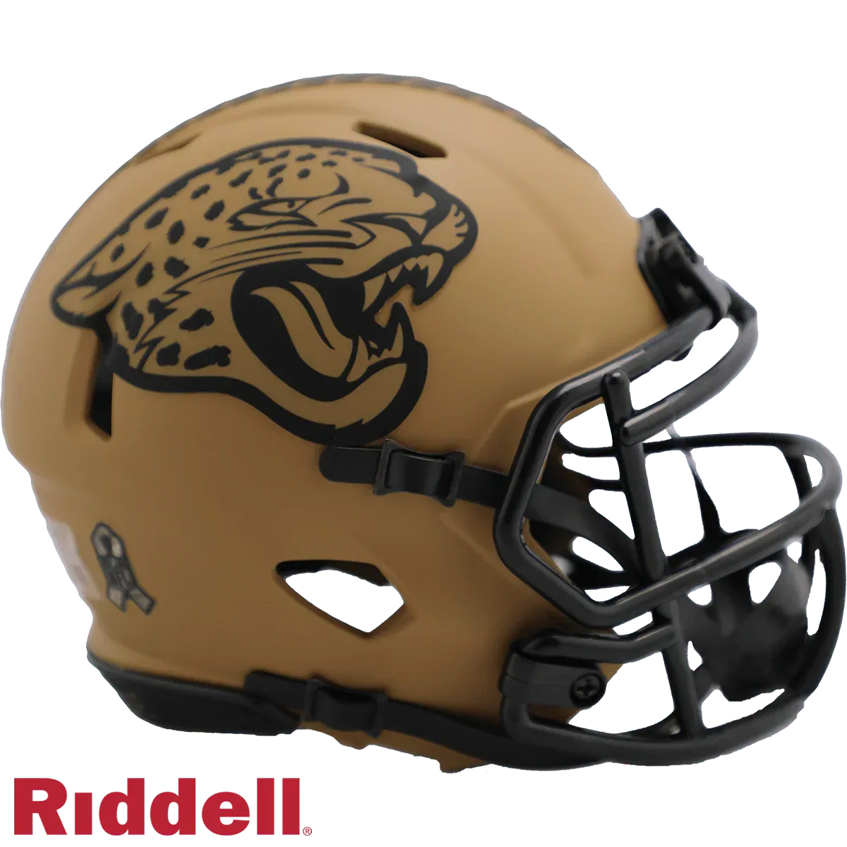 Jacksonville Jaguars Mini Speed Helmet Salute To Service - ToylandEU™