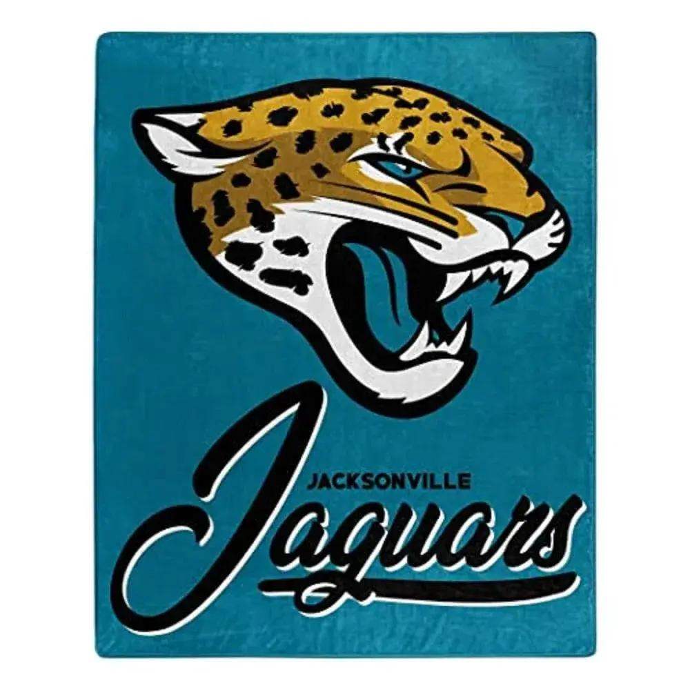 Jacksonville Jaguars Raschel Blanket 50x60 Signature Design - ToylandEU™