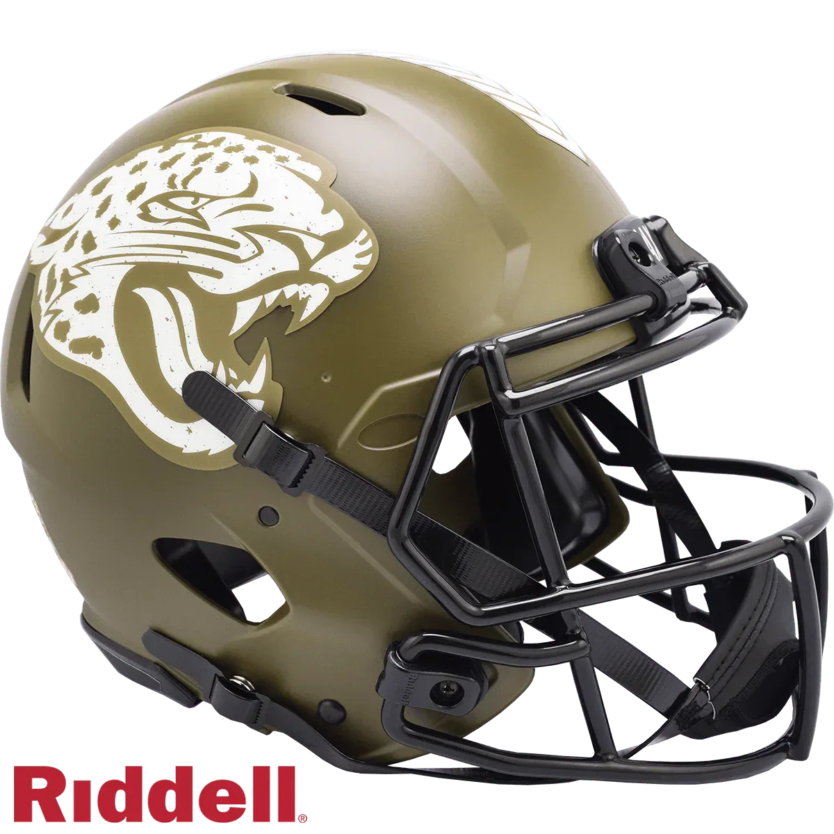 Jacksonville Jaguars Riddell Salute To Service Helmet - ToylandEU™