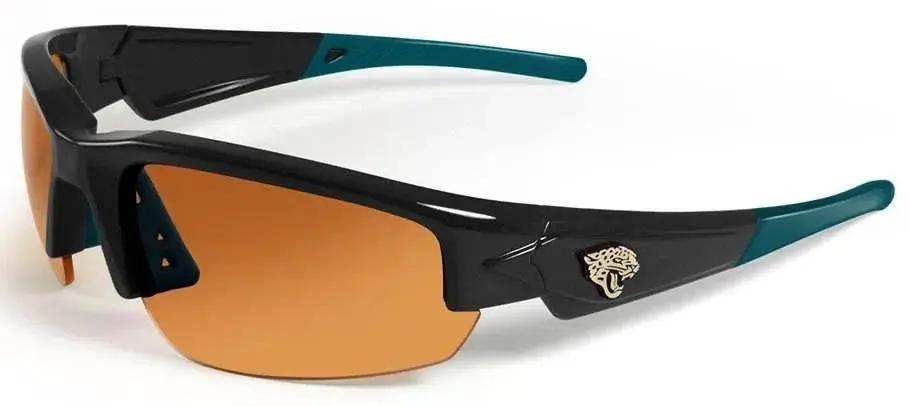 Jacksonville Jaguars Sunglasses Dynasty 2.0 Black Teal Tips - ToylandEU™