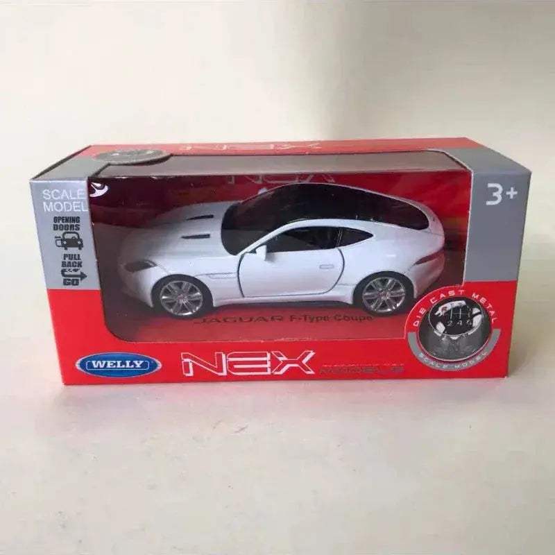 Jaguar F-Type Diecast Car Model 1:36 Pull-Back Collector Gift - ToylandEU