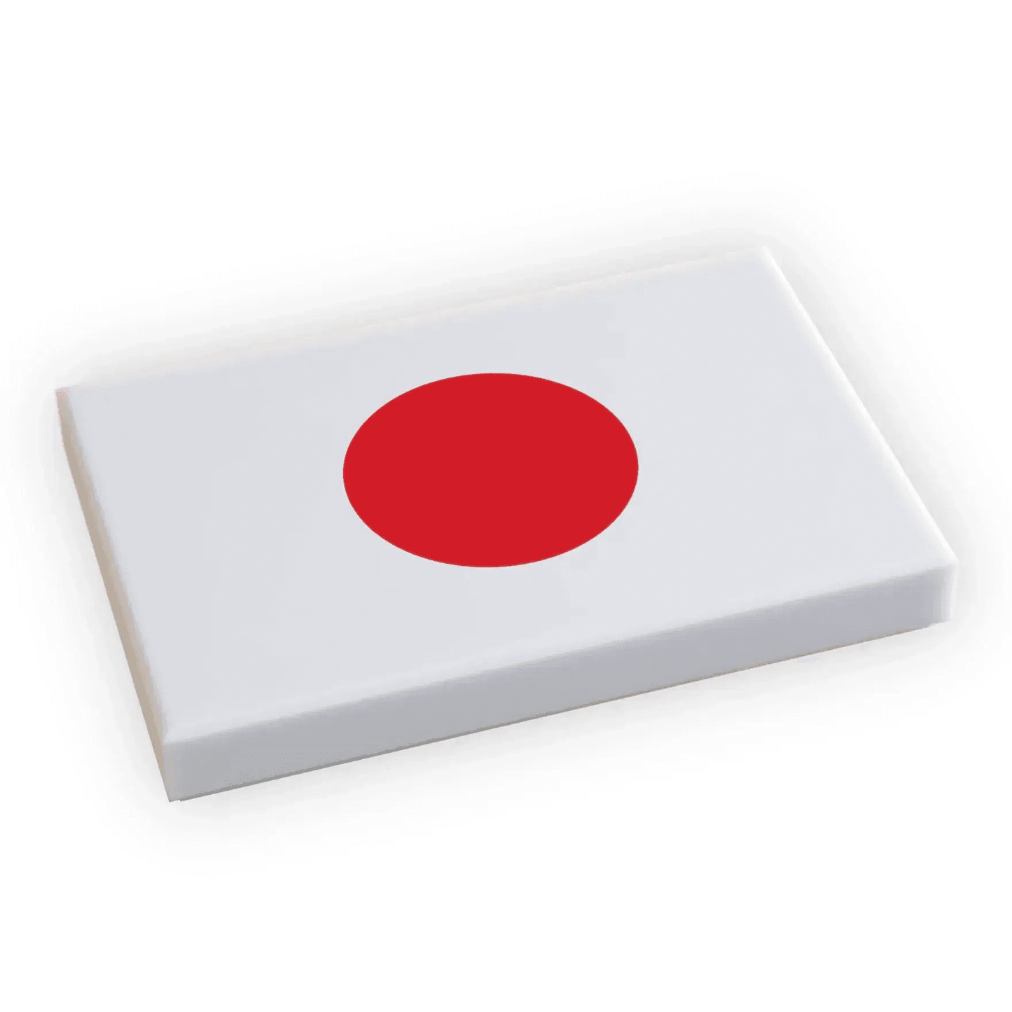 LEGO Tile Japan Flag Directly Printed On Authentic Element - ToylandEU