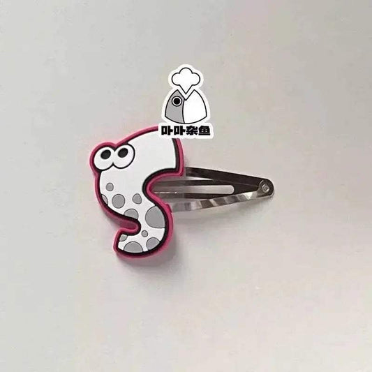 Japan Game Splatoon3 Hairpin Spot Cute Gift Collection Action Figures - ToylandEU™